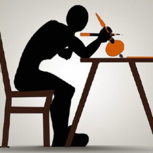 Tutorial de Stencil usando cadeiras com encosto vazado